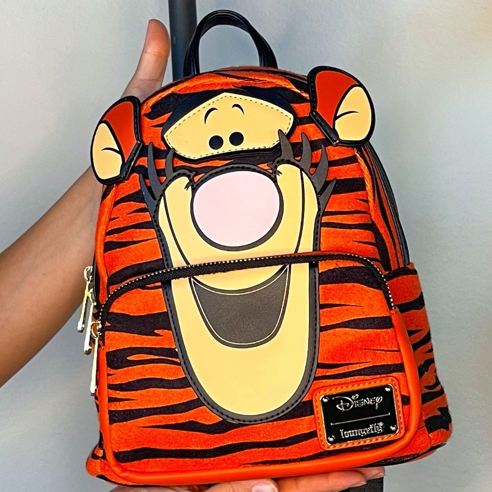Loungefly Disney Winnie the Pooh Tigger Features Mini Backpack